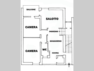 Quadrilocale in Vendita a Lizzanello, zona Merine, 95'000&euro;, 135 m²