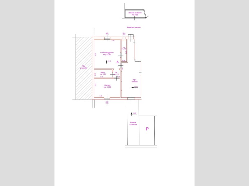 Bilocale in Vendita a Empoli, zona Santa Maria a Ripa, 150'000&euro;, 50 m²
