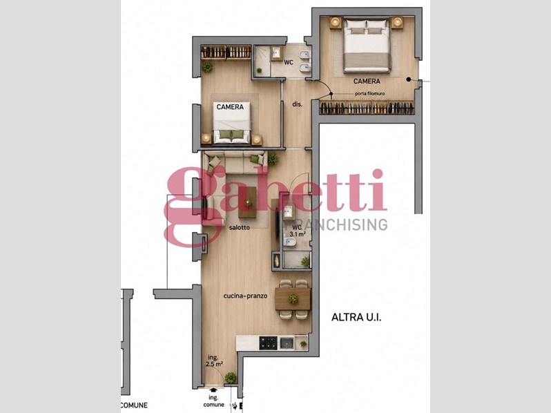 Quadrilocale in Vendita a Firenze, 320'000&euro;, 86 m²