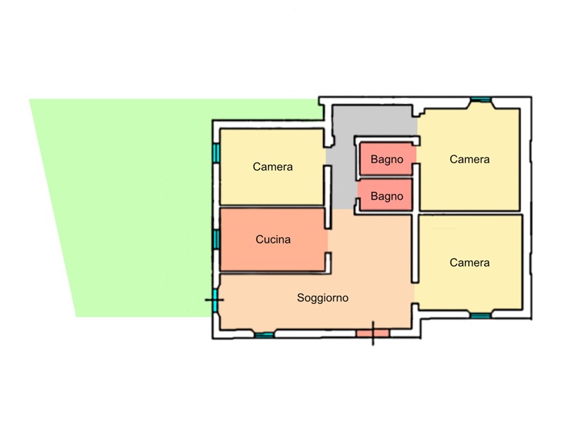 Appartamento in Vendita a Pianoro, 399'000&euro;, 140 m²