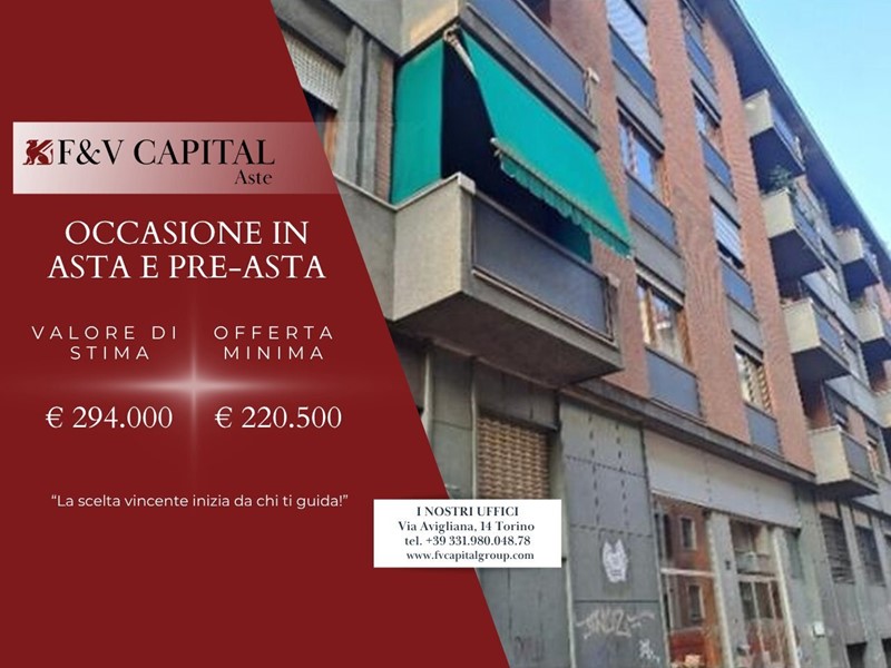 Appartamento in Vendita a Torino, 220'500&euro;, 130 m²