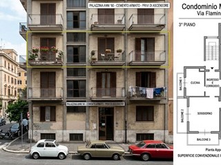 Appartamento in Vendita a Roma, 207'605&euro;, 116 m²
