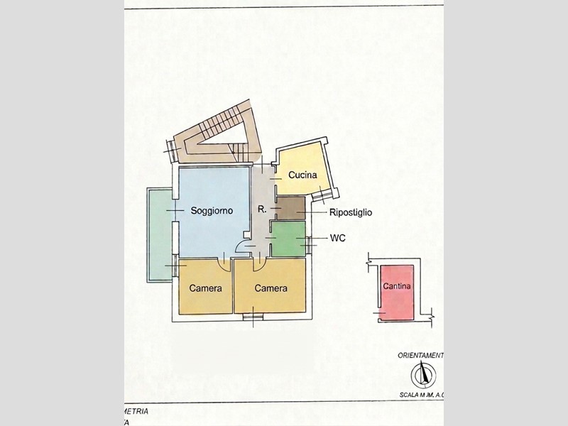 Trilocale in Vendita a Roma, 320'000&euro;, 100 m²