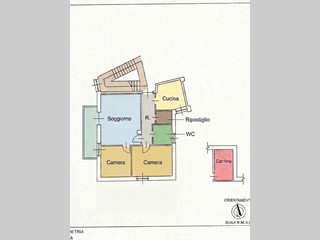 Trilocale in Vendita a Roma, 320'000&euro;, 100 m²