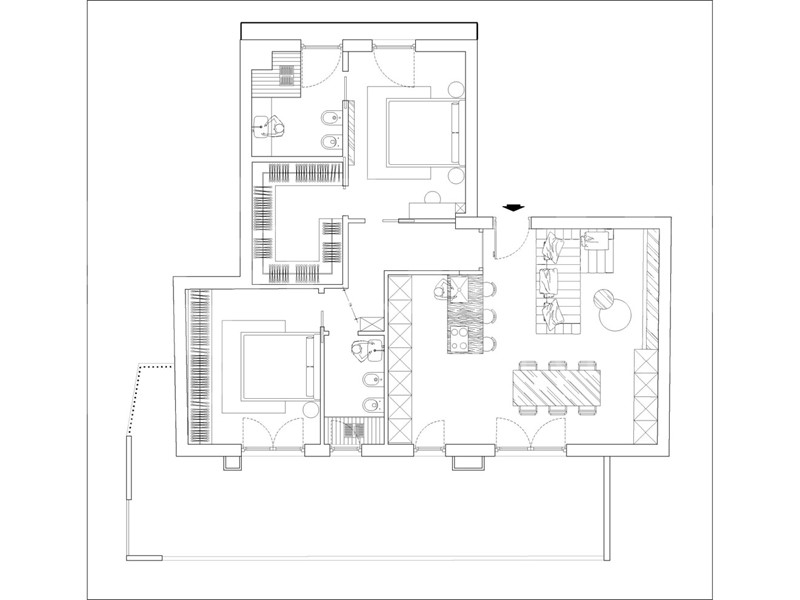 Attico in Vendita a Barletta, 395'000&euro;, 125 m²