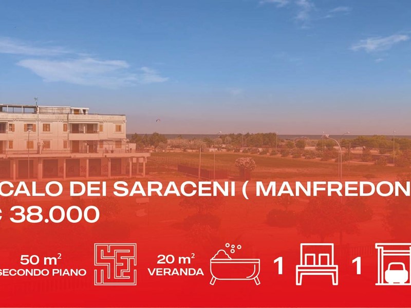 Bilocale in Vendita a Manfredonia, 38'000&euro;, 50 m²