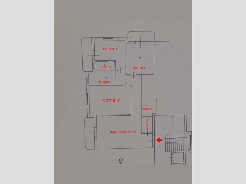 Trilocale in Vendita a Battipaglia, 180'000&euro;, 110 m²