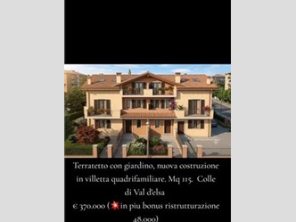 Appartamento in Vendita a Colle di Val D'Elsa, 370'000&euro;, 115 m²