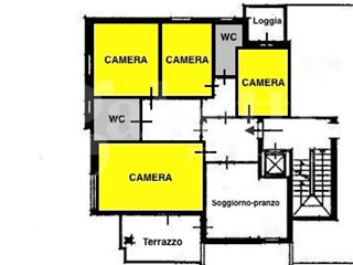 Quadrilocale in Affitto a Parma, 320&euro;, 130 m², arredato