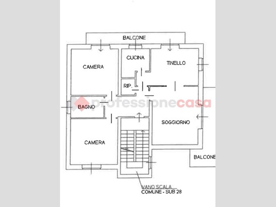 Trilocale in Vendita a Arona, 130'000&euro;, 113 m²