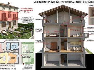 Quadrilocale in Vendita a Roma, 104'250&euro;, 68 m²