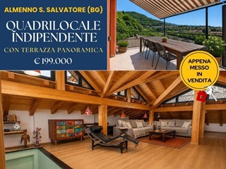 Quadrilocale in Vendita a Almenno San Salvatore, 199'000&euro;, 183 m²