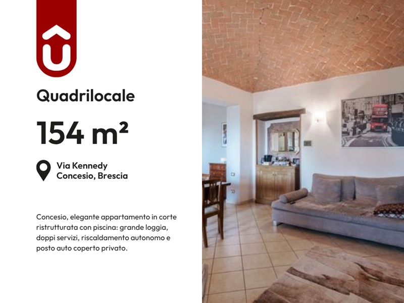 Quadrilocale in Vendita a Concesio, 278'000&euro;, 154 m²