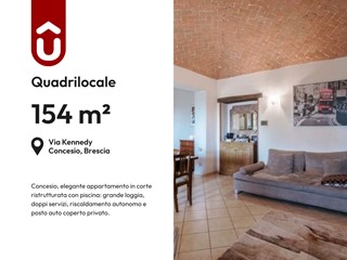 Quadrilocale in Vendita a Concesio, 278'000&euro;, 154 m²