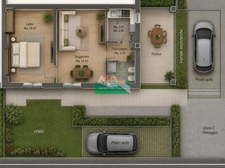 Bilocale in Vendita a Ravenna, 120'000&euro;, 45 m², con Box