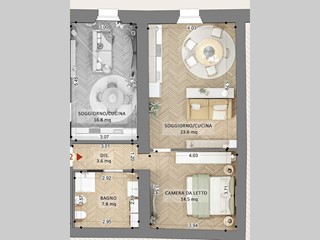 Trilocale in Vendita a Cervia, 335'000&euro;, 62 m²