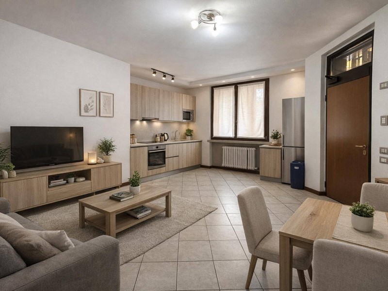 Bilocale in Vendita a Pontoglio, 80'000&euro;, 50 m²