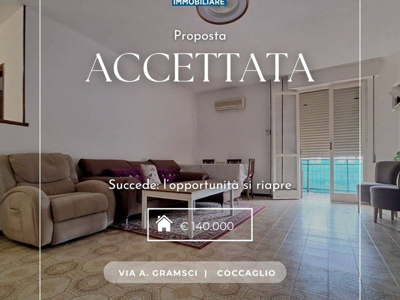 Trilocale in Vendita a Coccaglio, 140'000&euro;, 120 m²
