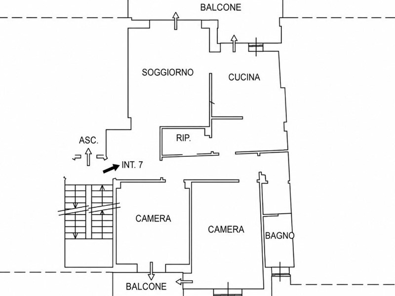 Appartamento in Vendita a Genova, zona Sestri Ponente, 87'855&euro;, 105 m²