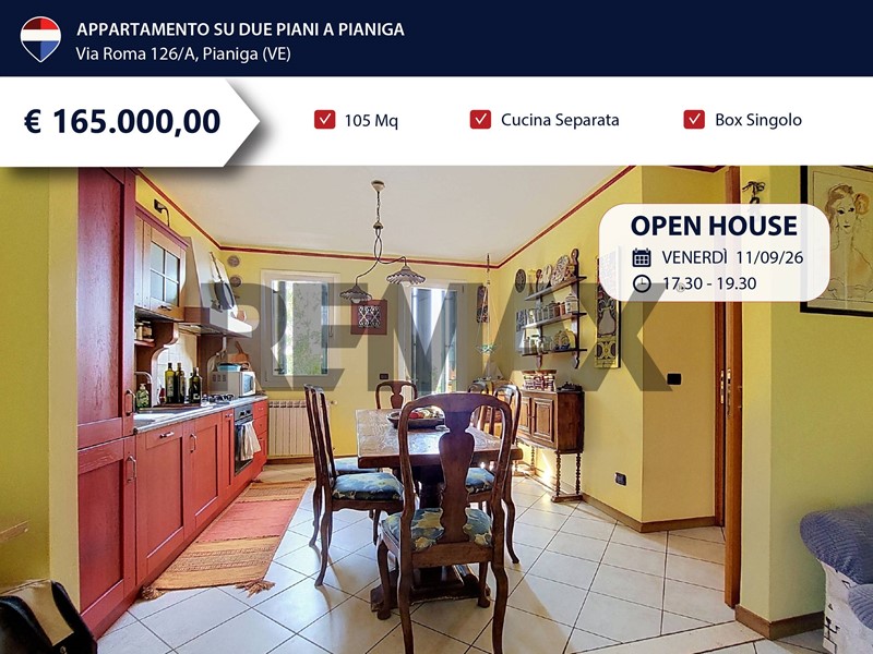 Trilocale in Vendita a Pianiga, 165'000&euro;, 105 m²