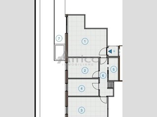 Appartamento in Vendita a Rovigo, zona S. Bortolo, 239'000&euro;, 110 m²