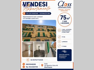 Bilocale in Vendita a Giovinazzo, 135'000&euro;, 75 m²