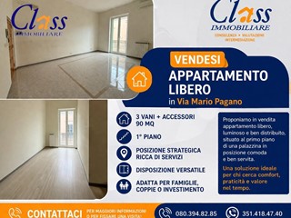 Trilocale in Vendita a Giovinazzo, 170'000&euro;, 90 m²