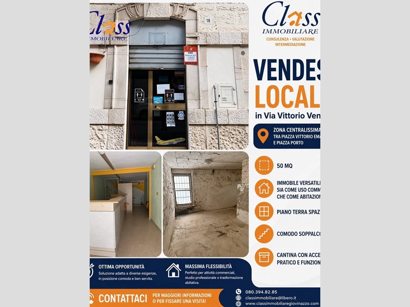 Monolocale in Vendita a Giovinazzo, 120'000&euro;, 50 m²