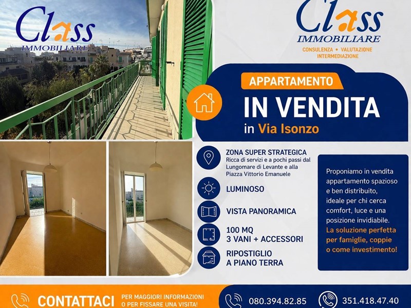 Trilocale in Vendita a Giovinazzo, 150'000&euro;, 100 m²
