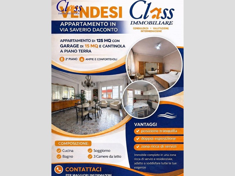 Quadrilocale in Vendita a Giovinazzo, 270'000&euro;, 125 m²