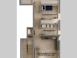 Trilocale in Vendita a Rosignano Marittimo, zona Rosignano Solvay, 215'000&euro;, 72 m²