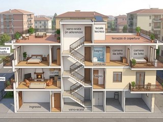Appartamento in Vendita a Roma, 199'500&euro;, 132 m²
