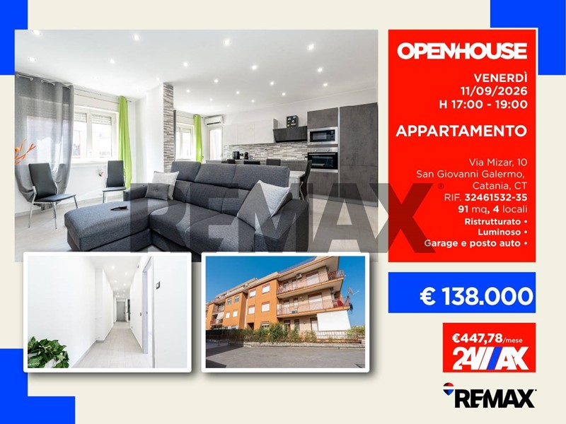 Quadrilocale in Vendita a Catania, 138'000&euro;, 91 m²