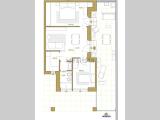 Trilocale in Vendita a San Benedetto del Tronto, zona centrale, 259'000&euro;, 67 m², arredato