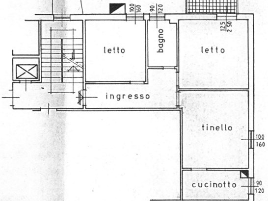 Trilocale in Vendita a Bologna, zona Borgo Panigale, 240'000&euro;, 77 m²