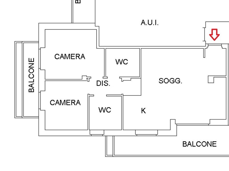 Trilocale in Vendita a Busto Arsizio, 295'000&euro;, 115 m², con Box