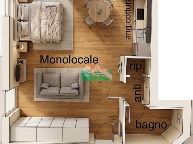Bilocale in Vendita a Ravenna, 150'000&euro;, 50 m²