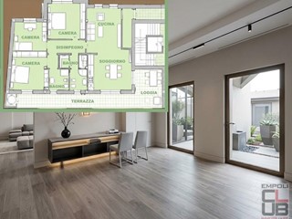 Appartamento in Vendita a Montelupo Fiorentino, 410'000&euro;, 121 m², arredato