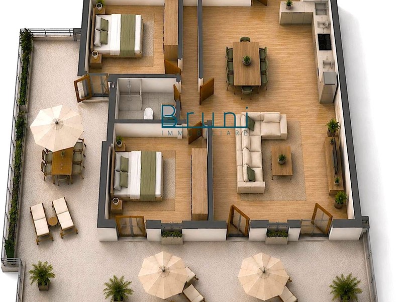 Trilocale in Vendita a Monteprandone, 179'000&euro;, 82 m²