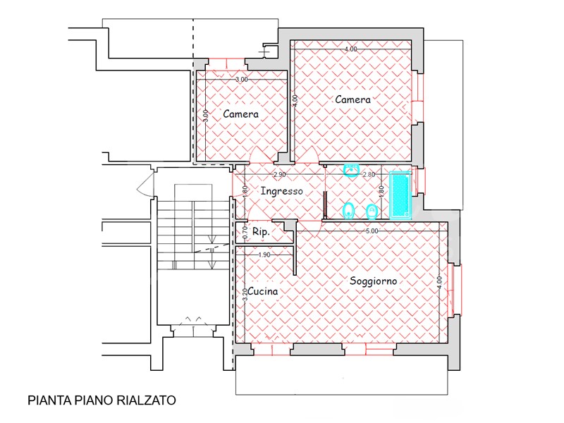 Trilocale in Vendita a Luserna San Giovanni, 109'000&euro;, 84 m², con Box