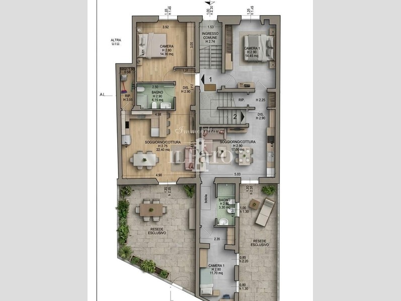 Bilocale in Vendita a Lastra a Signa, zona Porto di Mezzo, 185'000&euro;, 55 m²