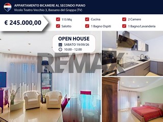 Appartamento in Vendita a Bassano del Grappa, 245'000&euro;, 115 m²