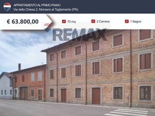 Trilocale in Vendita a Morsano al Tagliamento, 63'800&euro;, 70 m²