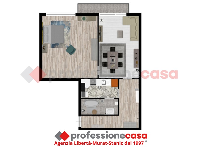 Bilocale in Vendita a Bari, 139'000&euro;, 60 m²