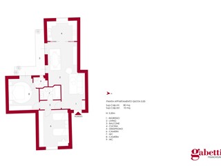 Trilocale in Vendita a Napoli, 335'000&euro;, 90 m²
