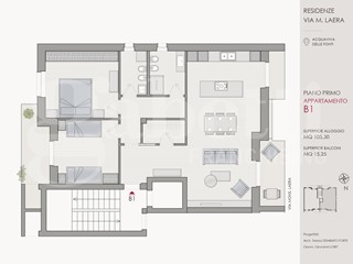 Quadrilocale in Vendita a Acquaviva delle Fonti, 270'000&euro;, 100 m²