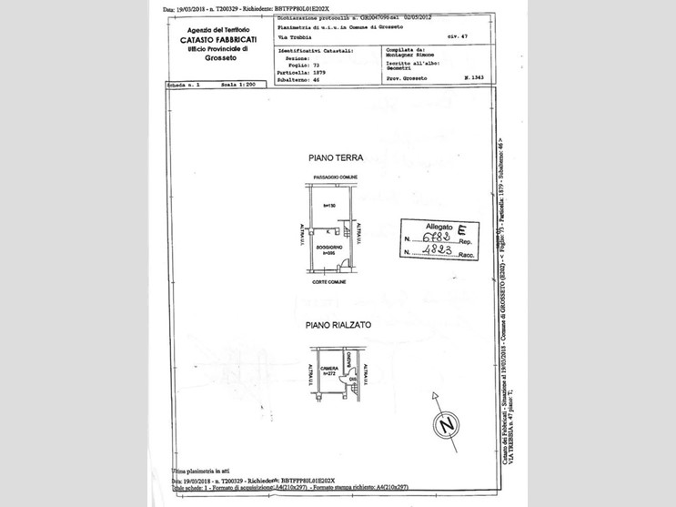 Bilocale in Vendita a Grosseto, 90'000&euro;, 50 m²