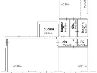 Quadrilocale in Vendita a Pisa, 295'000&euro;, 100 m²