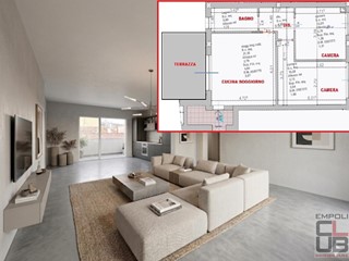 Quadrilocale in Vendita a Capraia e Limite, zona Limite, 250'000&euro;, 70 m², arredato
