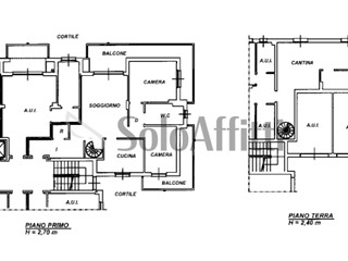 Trilocale in Affitto a Landriano, 880&euro;, 100 m², arredato, con Box